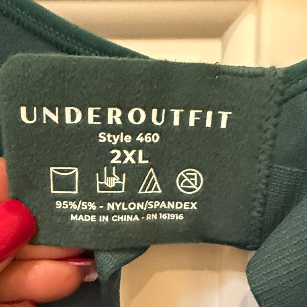 Underoutfit Dark Teal Bra - Picture 3 of 4